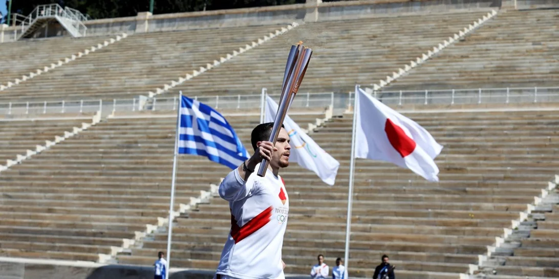 Παράδοση Ολυμπιακής Φλόγας | Άδειο το Παναθηναϊκό Στάδιο