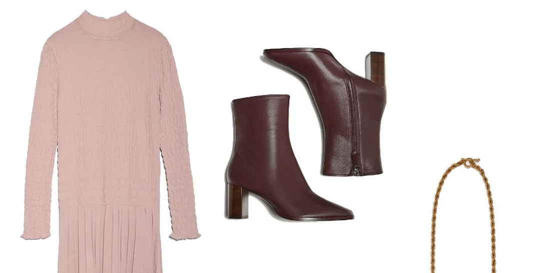 Πώς να συνδυάσω το πλεκτό φόρεμα;