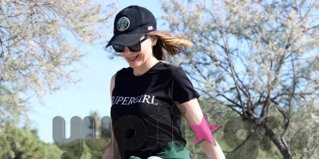 Δέσποινα Βανδή | Δες τη να γυμνάζεται εν μέσω καραντίνας-Όλες οι φωτογραφίες