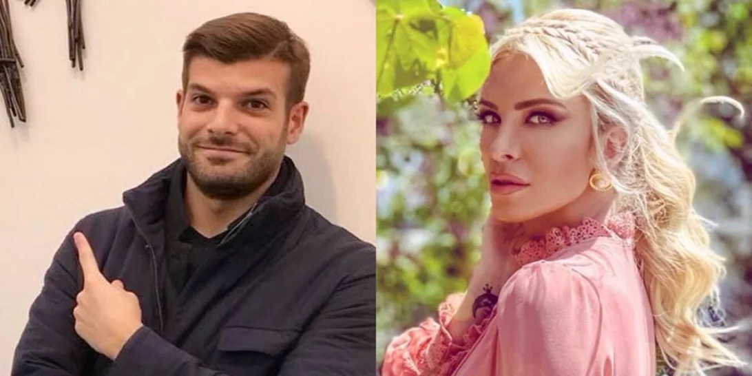 Κατερίνα Καινούργιου – Φίλιππος Τσαγκρίδης | Ρομαντικό δείπνο στη Σαντορίνη