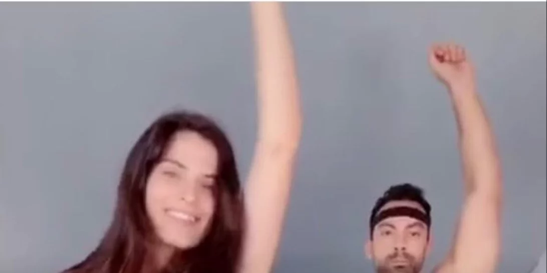 Χριστίνα Μπόμπα - Σάκης Τανιμανίδης | Νέα μέρα, νέο video στο TikTok για το ζευγάρι