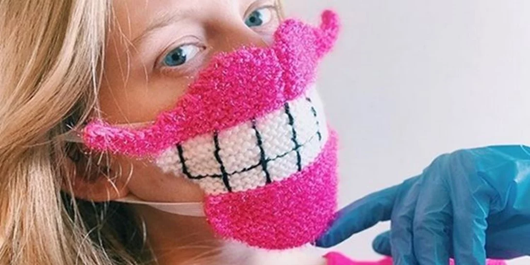 Μια designer από την Ισλανδία φτιάχνει τις πιο funky μάσκες