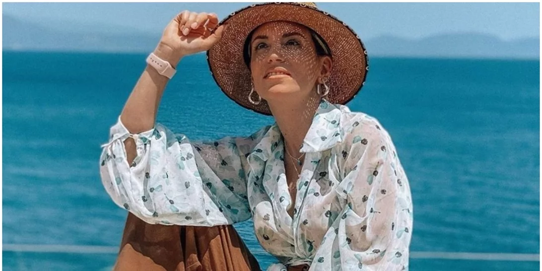 Αθηνά Οικονομάκου | Βόλτες στο Γύθειο με τέλεια καλοκαιρινά outfits