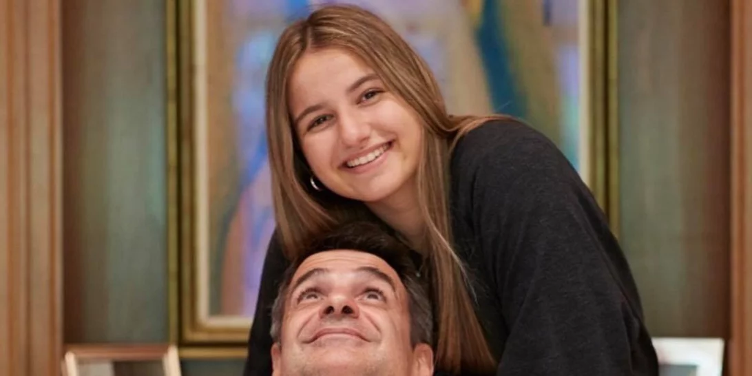 Κυριάκος Μητσοτάκης | Η σπάνια φωτογραφία με την κόρη του, Δάφνη, με αφορμή τα γενέθλιά της