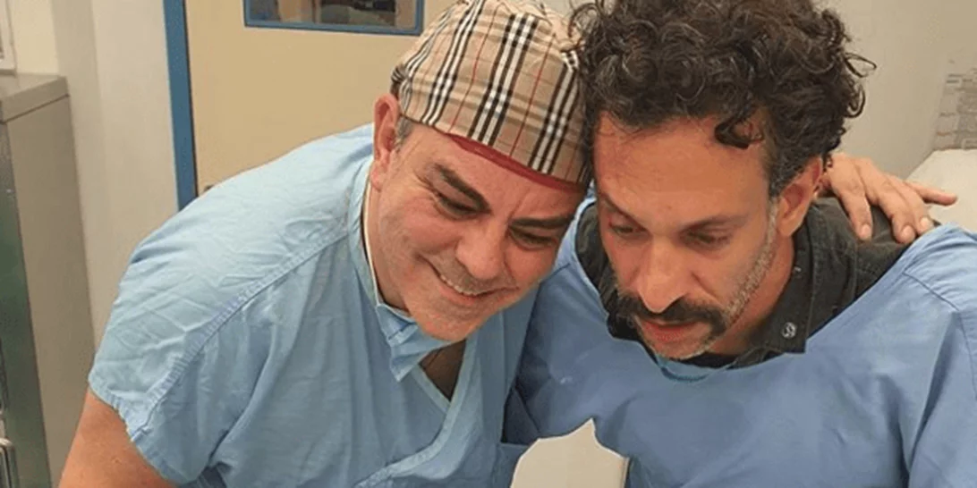 Γιώργος Χρανιώτης | Η πρώτη οικογενειακή φωτογραφία δευτερόλεπτα μετά τη γέννηση του γιου του