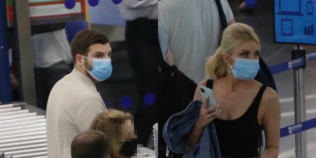 Κατερίνα Καινούργιου | Τι επέλεξε να φορέσει στο αεροδρόμιο με τον Φίλιππο Τσαγκρίδη Παναγόπουλο;