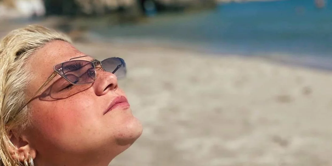 Δανάη Μπάρκα | Η ολόσωμη φωτογραφία της με μπικίνι