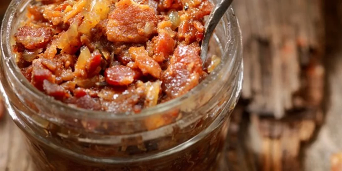 Μαρμελάδα μπέικον με bourbon