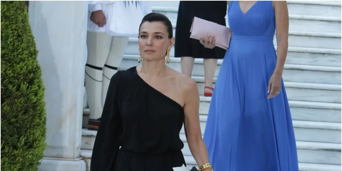 Μαρία Ναυπλιώτου | Όλες οι λεπτομέρειες του look της στη Δεξίωση στο Προεδρικό Μέγαρο