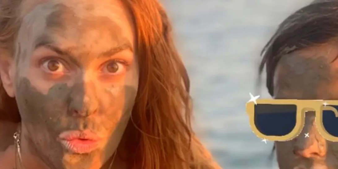 Σίσσυ Χρηστίδου | Βρήκε τον τρόπο να κάνει beauté μαζί με τα παιδιά της στην παραλία