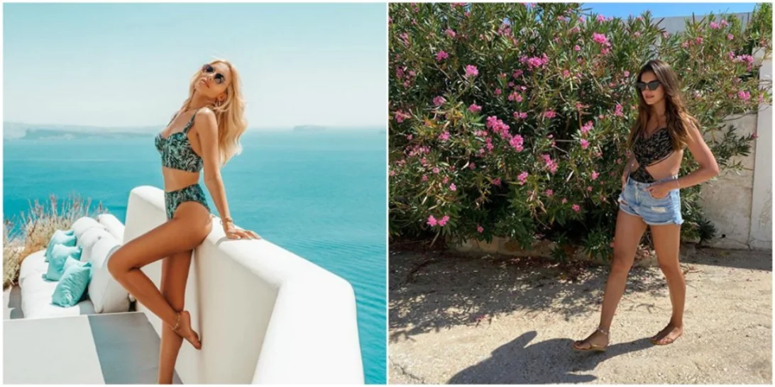 Tο αμφιλεγόμενο trend στα μαγιό που επιλέγουν οι Ελληνίδες celebrities