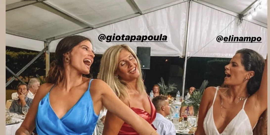 Χριστίνα και Ελίνα Μπόμπα: Τι φόρεσαν σε βάφτιση που πήγαν μαζί!