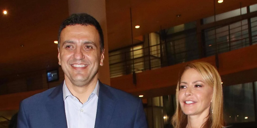 Τζένη Μπαλατσινού - Βασίλης Κικίλιας | Νέα έξοδος για το ζευγάρι δύο μήνες πριν τον ερχομό του παιδιού τους