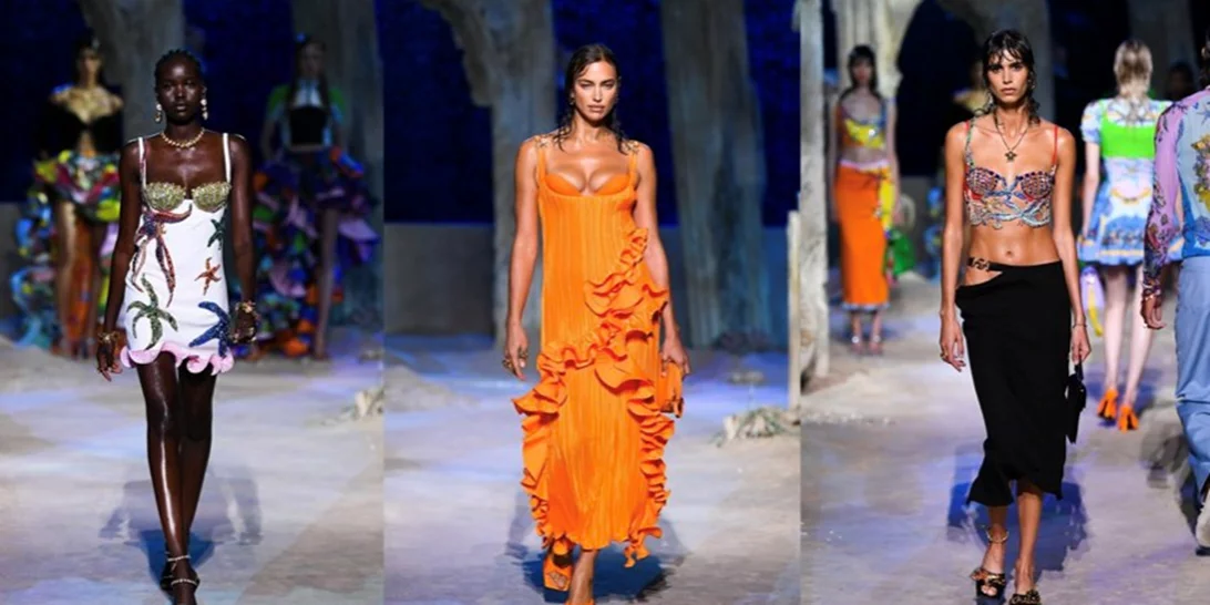 #Versaceapolis: Η SS21 συλλογή του οίκου Versace ήταν μία ωδή στον μυστηριώδη κόσμο του βυθού