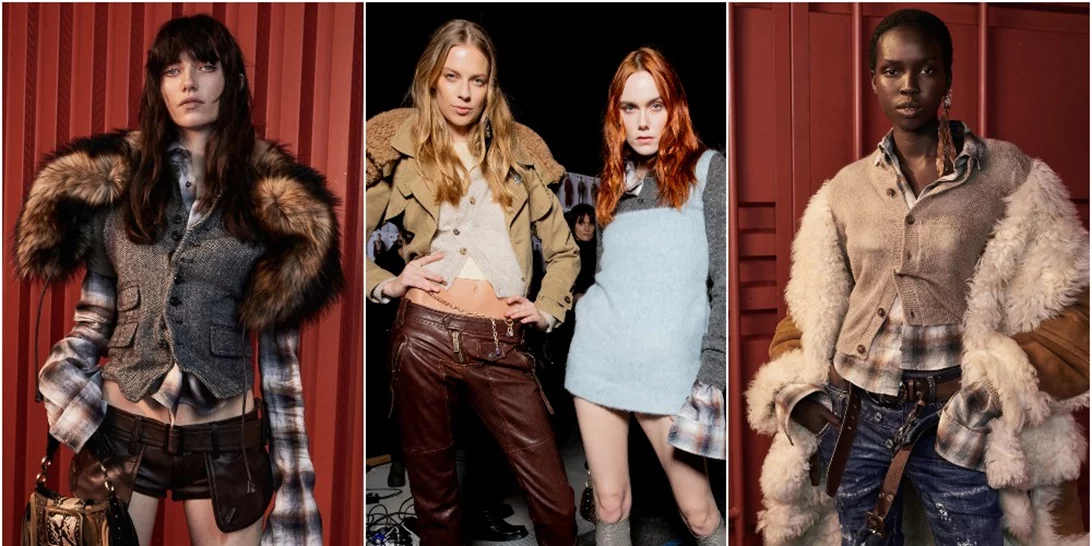 Backstage στο show Dsquared2: Όσα ξεχωρίσαμε από την AW20 collection
