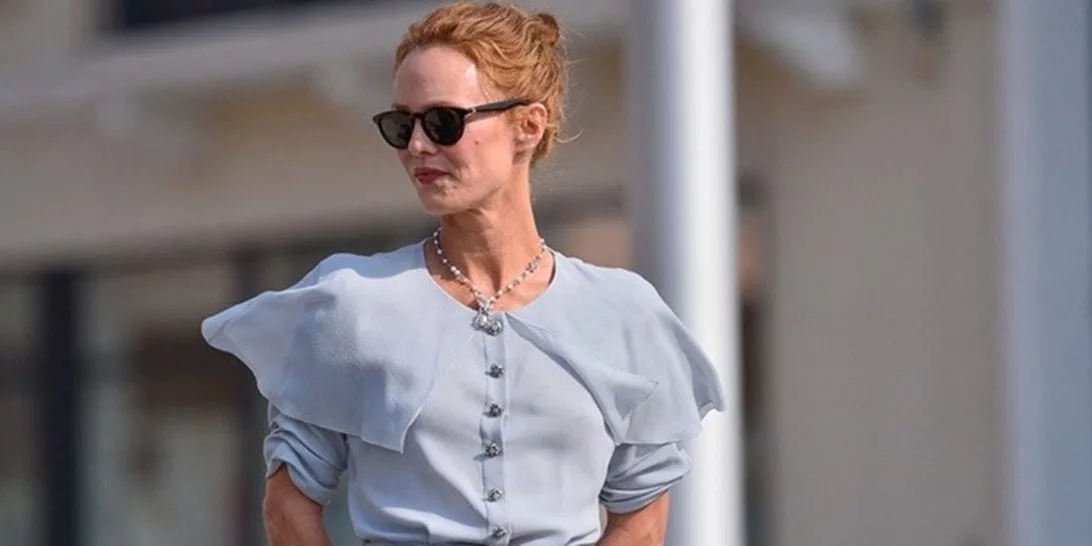 Στο 46ο κινηματογραφικό φεστιβάλ της Deauville η Vanessa Paradis ήταν η επιτομή της κομψότητας