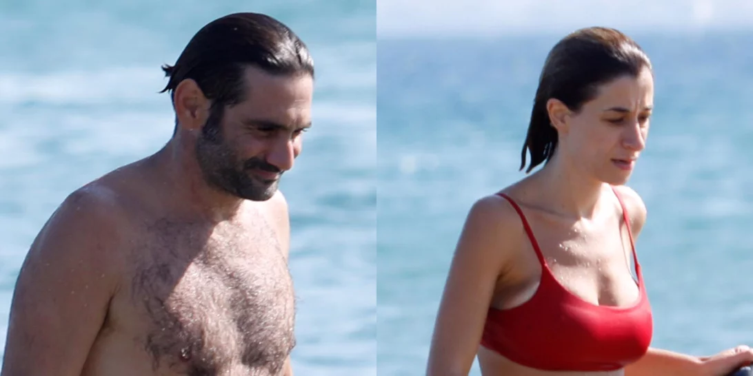 Μαρίζα Ρίζου | Για μπάνιο με τον Οδυσσέα Παπασπηλιόπουλο με ψηλόμεσο μπικίνι