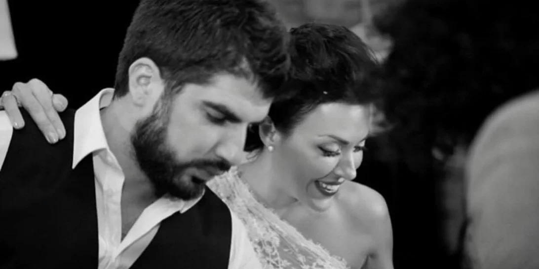 Σίσσυ Φειδά - Γιώργος Ανδρίτσος | Αδημοσίευτη φωτογραφία από τον γάμο του ζευγαριού