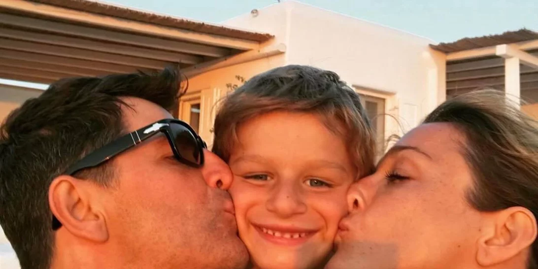 Σάκης Ρουβάς - Κάτια Ζυγούλη | Η τέλεια φωτογραφία του μεγαλύτερου γιου τους με αφορμή τα γενέθλιά του