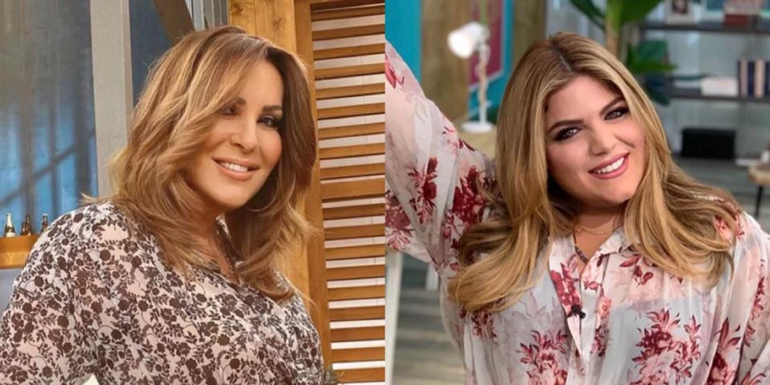 Με το ίδιο φόρεμα η Ναταλία Γερμανού και η Δανάη Μπάρκα | Τα σχόλια της Έλενας Γαλίφα και της Μαρίας Καλάβρια