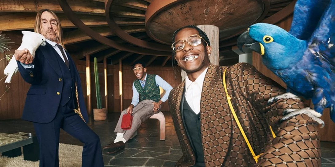 Iggy Pop, A$AP Rocky και Tyler, The Creator στην καινούργια καμπάνια του Gucci