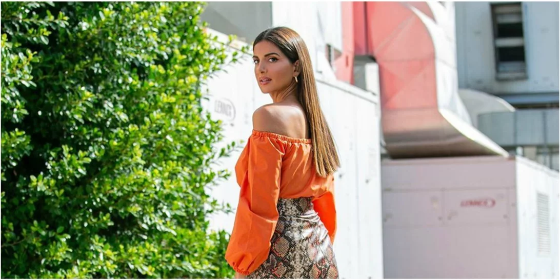 Απογείωσε το animal print | H Σταματίνα Τσιμτσιλή με τη must have φούστα του φθινοπώρου