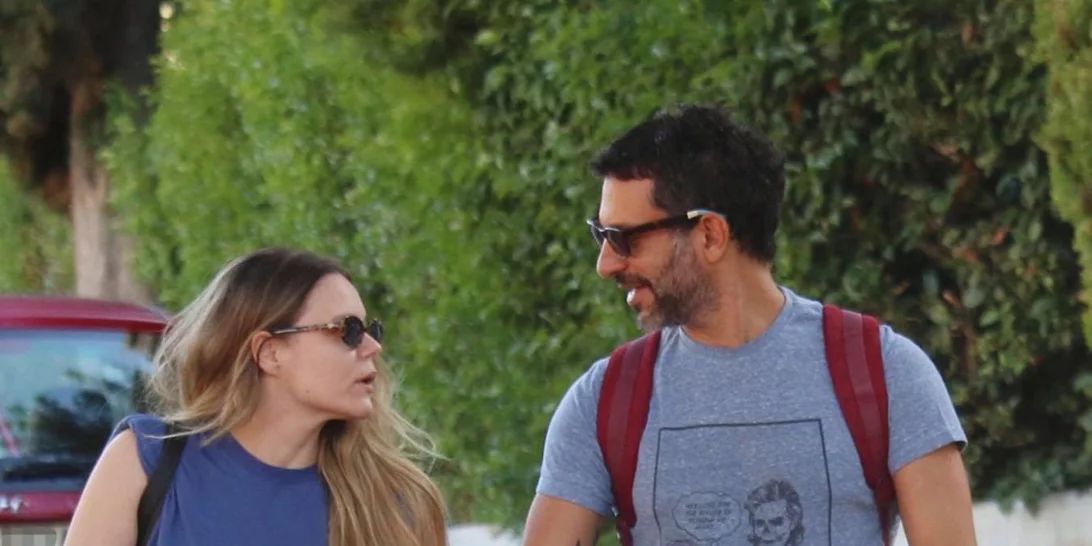 Γεωργία Αβασκαντήρα | Με casual look σε έξοδο με τον Γιώργο Χρανιώτη και τον γιο τους