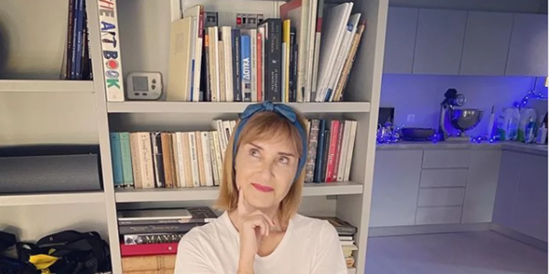 Μάρα Ζαχαρέα | Έτσι «καίει» τα χριστουγεννιάτικα φαγητά και γλυκά - Η γυμναστική της και το σχόλιο του Νίκου Χατζηνικολάου