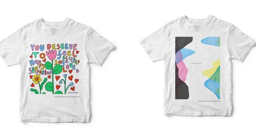 14 καλλιτέχνες από όλο τον κόσμο σχεδιάζουν T-shirts ενάντια στη μάχη του HIV