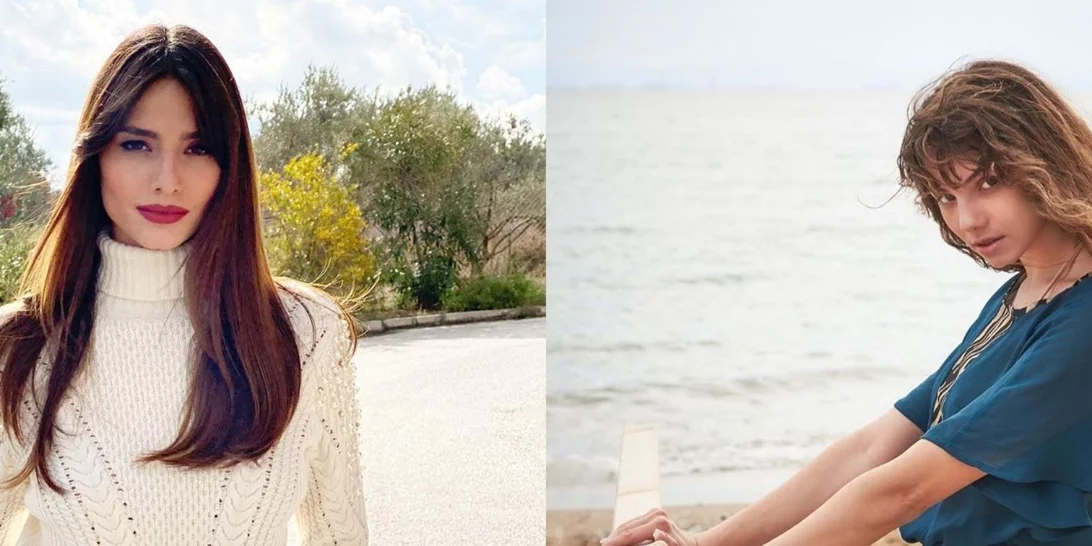 Ηλιάνα Παπαγεωργίου και Μαριαγάπη Ξυπολιά ποζάρουν παρέα και μοιάζουν σαν δύο σταγόνες νερό