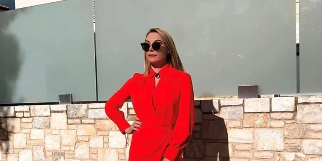 Τατιάνα Στεφανίδου | Εντυπωσιακή στα κόκκινα στην πρεμιέρα της νέας της εκπομπής