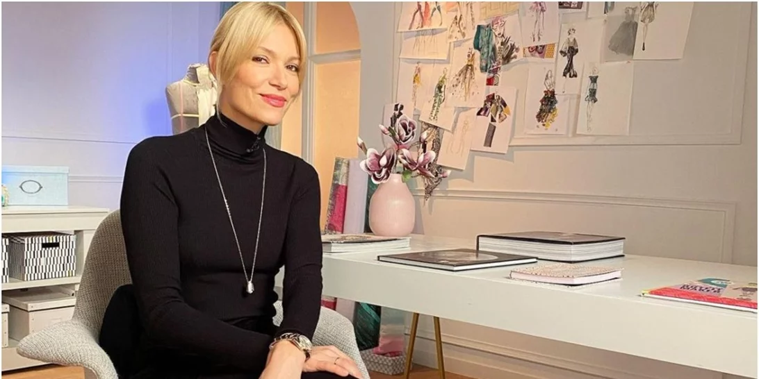 Tο κοτλέ παντελόνι της Βίκυς Καγιά είναι budget friendly και ιδανικό για όλες τις ώρες