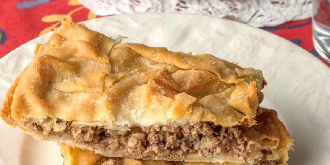 Κιμαδόπιτα με λευκό κρασί