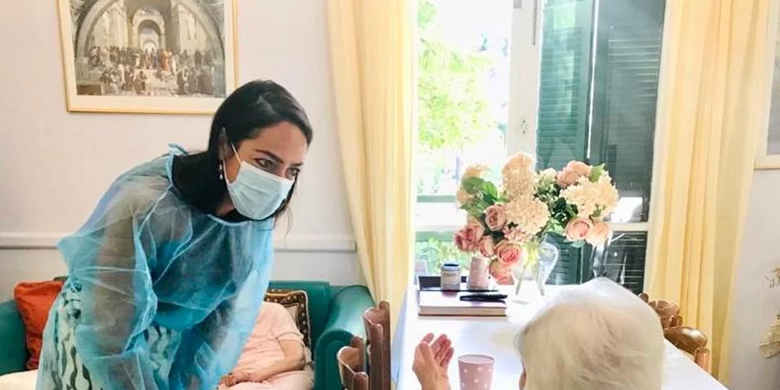 117 χρονών η γηραιότερη γυναίκα που εμβολιάστηκε στην Ελλάδα