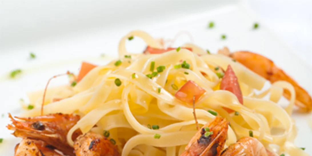 Ταλιατέλες με γαρίδες | H υπέροχη συνταγή του Λευτέρη Λαζάρου χωρίς σάλτσα