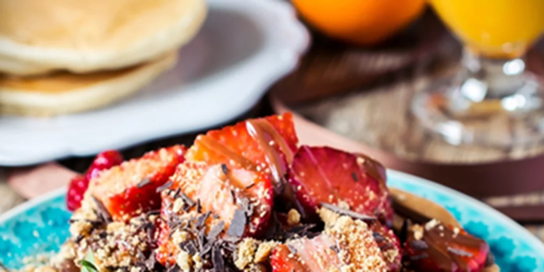 Νηστίσιμα πάνκεικς με αλεύρι ολικής άλεσης