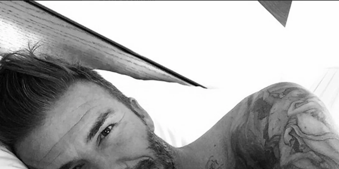 O David Beckham μας δείχνει με μία φωτό τις δύο μεγάλες του αγάπες!