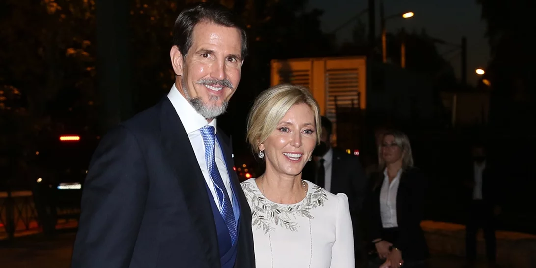 Ο Παύλος Γλίξμπουργκ σε μία σπάνια φωτογραφία με τους τέσσερις, γοητευτικούς γιους του