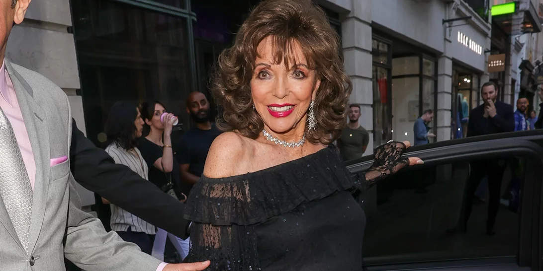 Joan Collins | Πέντε γάμοι, 3 παιδιά, 3 εγγόνια, ένας βιασμός, ένας τρομαχτικός πόλεμος και μια καριέρα 70 ετών