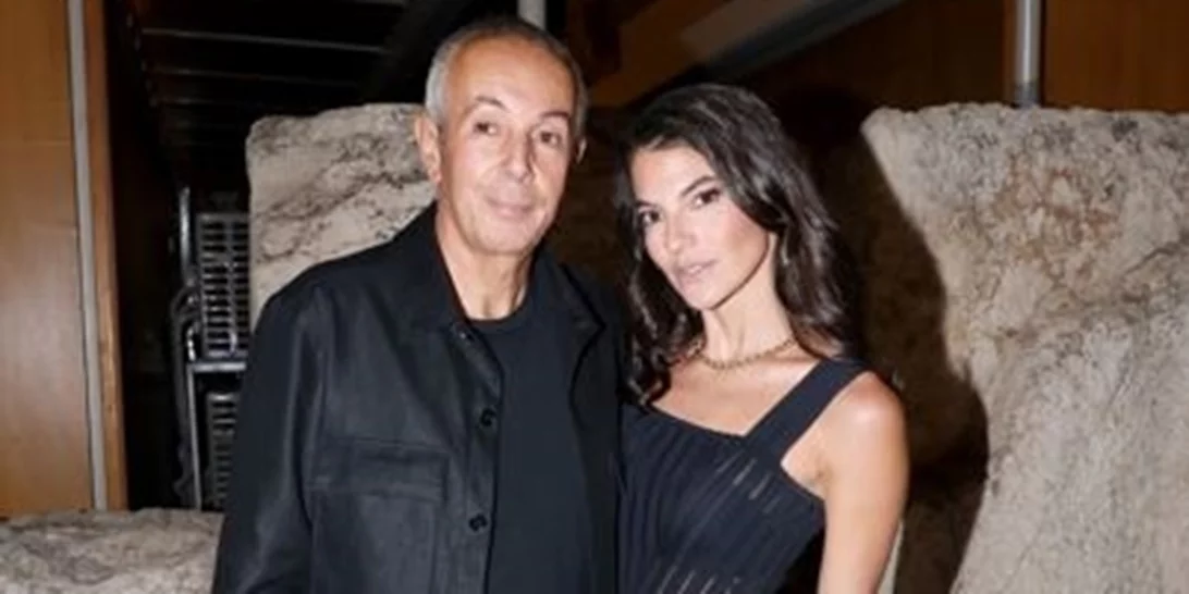 Η Δήμητρα Κούστα δίπλα στον James Franko | Η total black εμφάνιση με metallic γόβες