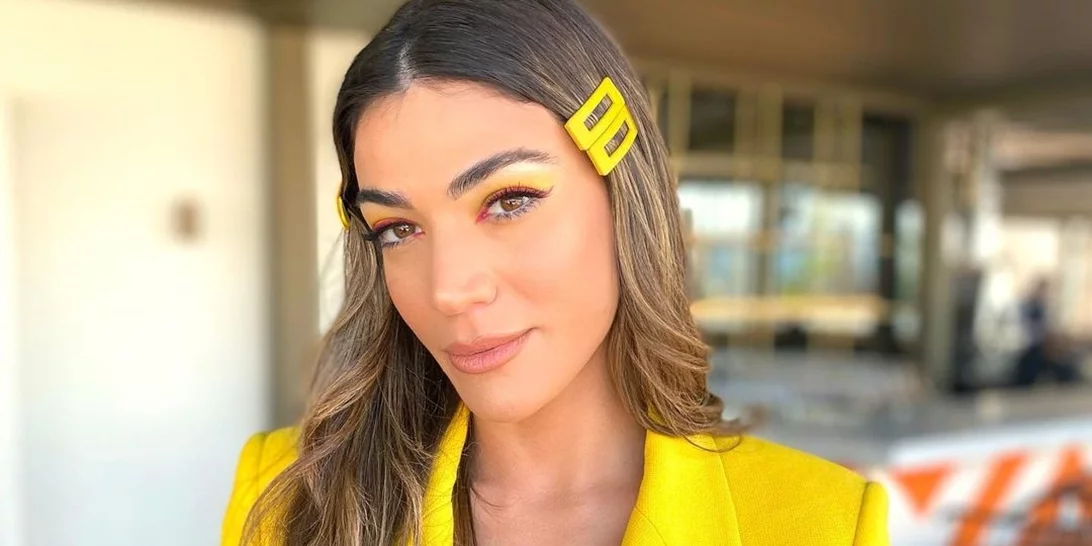 Η Ήβη Αδάμου φόρεσε το χρώμα κραγιόν που κολακεύει όλες τις μελαχρινές