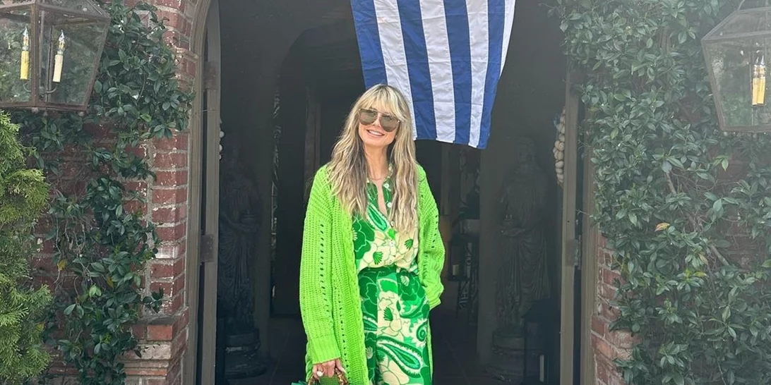 Το ελληνικό Πάσχα της Heidi Klum | Τσούγκρισε αυγά και απόλαυσε τα ελληνικά έθιμα