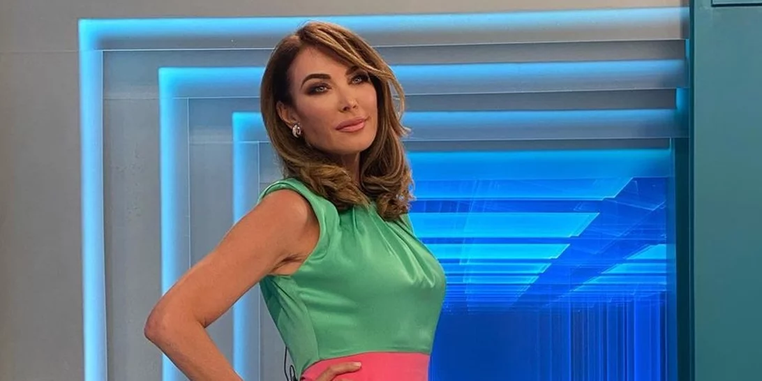 Η Τατιάνα Στεφανίδου είναι κομψή ακόμα και στο γήπεδο | Η δημόσια εμφάνιση με τον Νίκο Ευαγγελάτο και τον γιο τους