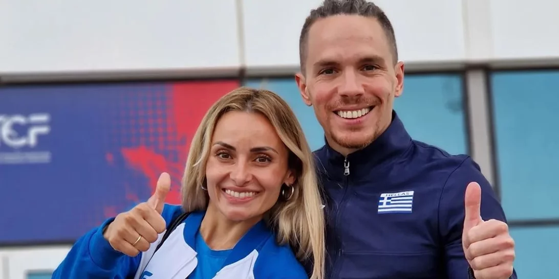 Λευτέρης Πετρούνιας και Βασιλική Μιλλούση | Οι γλυκύτατες κόρες τους πήραν τα πρώτα τους μετάλλια στην ενόργανη γυμναστική