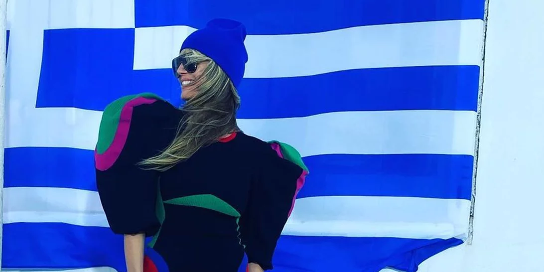 Heidi Klum | Οι αναρτήσεις της από την επίσκεψή της στην Ελλάδα ήταν η καλύτερη "διαφήμιση" για τη χώρα μας