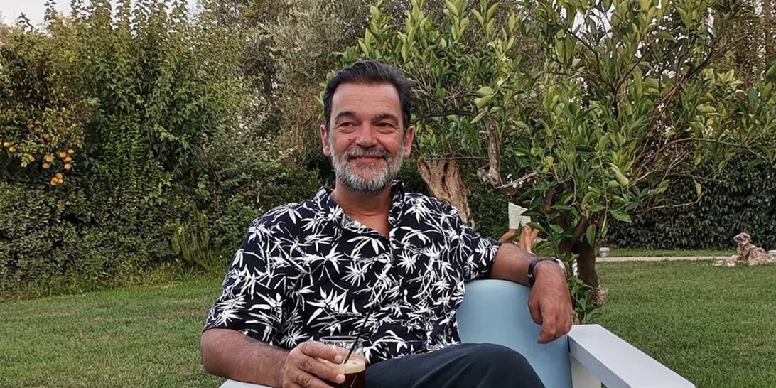 Κωνσταντίνος Καζάκος | Ποζάρει με τον 10χρονο γιο του Ιάσονα σε μία πολύ σπάνια φωτογραφία