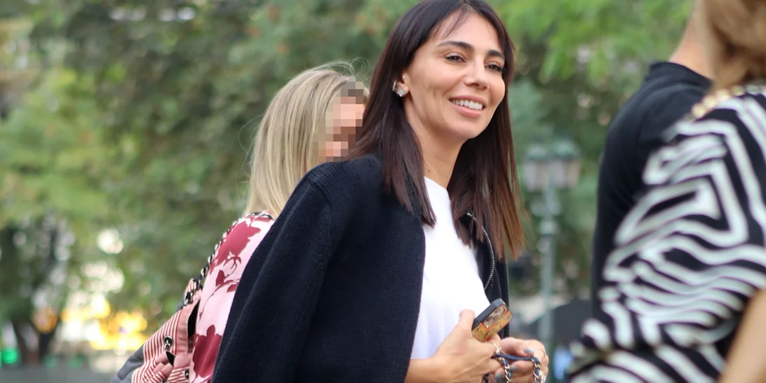 Η Ολυμπία Χοψονίδου σε μία σπάνια δημόσια εμφάνιση με τη fashionable, 4χρονη κόρη της, Αλεξάνδρα Σπανούλη