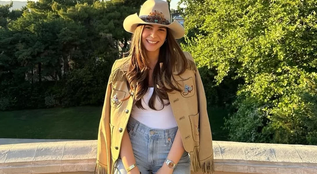 Με "άρωμα" Ελλάδας | Η Αλεξάνδρα Κωστοπούλου απόλαυσε ένα από τα πιο αγαπημένα φαγητά