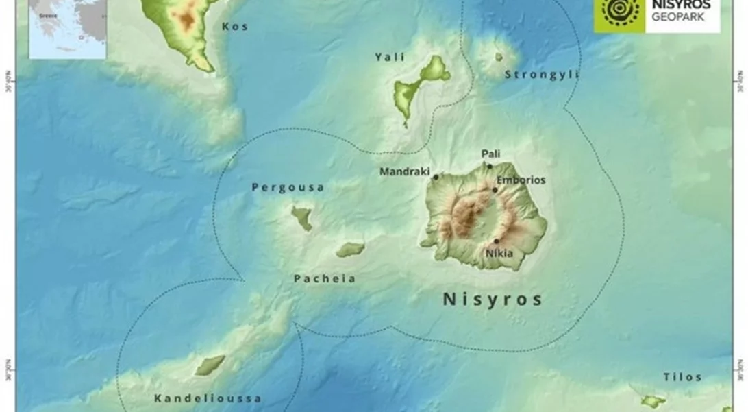 Στο Δίκτυο των Παγκόσμιων Γεωπάρκων της UNESCO εντάχθηκε το Γεωπάρκο Νισύρου