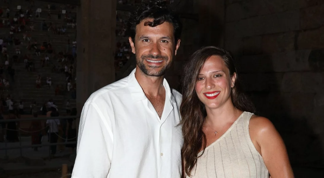 Ορφέας Αυγουστίδης & Γεωργία Κρασσά | Σπάνια κοσμική εμφάνιση για το ζευγάρι